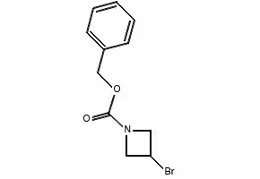 3-Bromo-1-azetidinecarboxylic acid benzyl ester structure, CAS 939759-25-8