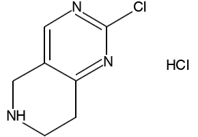2-Chloro-5,6,7,8-tetrahydropyrido[4,3-d]pyrimidine structure, CAS 944901-59-1