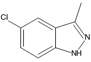 5-Chloro-3-methyl-1H-indazole structure, CAS 945265-09-8