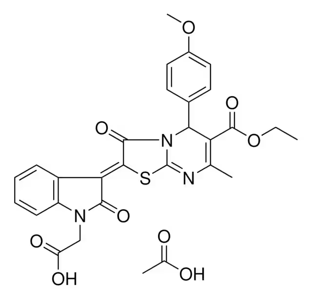 2-[[(5-Oxo-5H-thiazolo[3,2-a]pyrimidin-7-yl)methyl]thio]acetic acid structure, CAS 946666-76-8