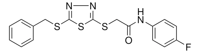 5-Amino-N-(4-fluorophenyl)-1,3,4-thiadiazole-2-acetamide structure, CAS 946743-23-3