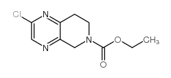 Ethyl 2-chloro-7,8-dihydropyrido[3,4-b]pyrazine-6(5H)-carboxylate structure, CAS 949922-49-0