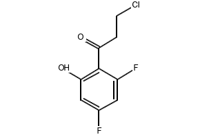 1-(2,4-Difluoro-3-hydroxyphenyl)ethanone structure, CAS 951163-65-8