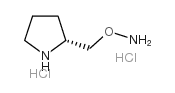 (R)-O-(Pyrrolidin-2-ylmethyl)hydroxylamine structure, CAS 952747-32-9