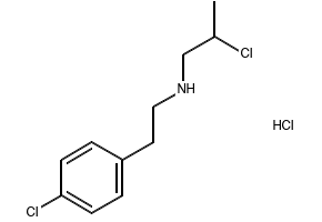 1-[[2-(4-Chlorophenyl)ethyl]amino]-2-chloropropane hydrochloride structure, CAS 953789-37-2