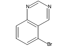 5-Bromoquinazoline structure, CAS 958452-00-1