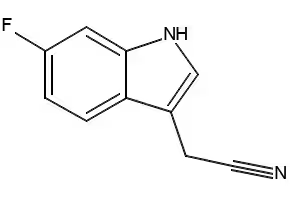7-Fluoroindole-3-acetonitrile structure, CAS 959236-14-7