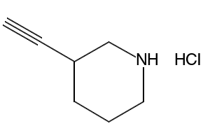 3-Ethynylpiperidine hydrochloride structure, CAS 959918-19-5