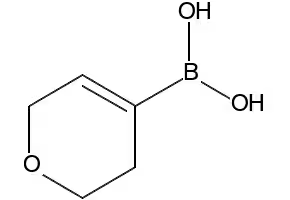 (3,6-Dihydro-2H-pyran-4-yl)boronic acid structure, CAS 1002127-60-7
