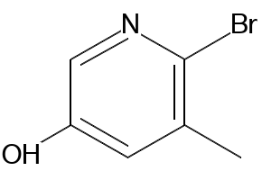 2-Bromo-5-hydroxy-3-picoline structure, CAS 1003711-43-0