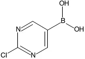 2-Chloropyrimidine-5-boronic acid structure, CAS 1003845-06-4