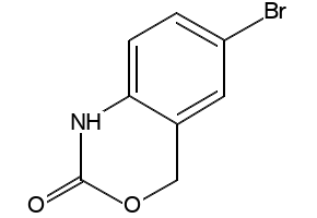 6-Bromo-1,4-dihydro-2H-3,1-benzoxazin-2-one structure, CAS 1017783-09-3