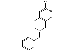 3-Chloro-5,6,7,8-tetrahydropyrido[3,4-c]pyridazine structure, CAS 1029721-23-0