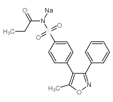 PARECOXIB NA structure, CAS 197502-82-2