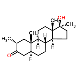 Methasterone; 17a-Methyl-Drostanolone structure, CAS 3381-88-2