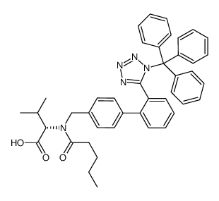 Trityl Valsartan structure, CAS 783369-52-8