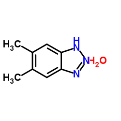 5,6-Dimethyl-1H-benzotriazole monohydrate, 99% structure, CAS 4184-79-6