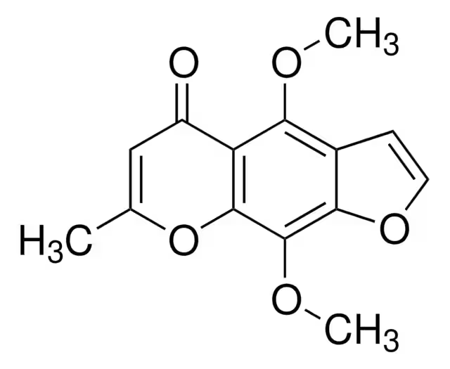 KHELLIN . structure, CAS 82-02-0