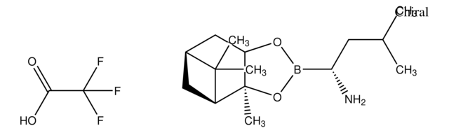 (R)-BoroLeu-(+)-Pinanediol-CF3CO2H structure, CAS 179324-87-9