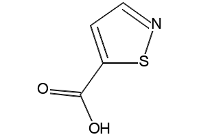 5-ISOTHIAZOLECARBOXYLIC ACID structure, CAS 10271-85-9