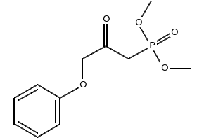 Dimethyl-2-oxo-3-phenylpropyl phosphonate structure, CAS 52343-38-1