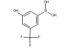 3-borono-5-hydroxybenzotrifluoride structure, CAS 957062-66-7