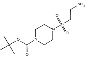 4-[(2-AMINOETHYL)SULFONYL]-PIPERAZINONE structure, CAS 80-03-8