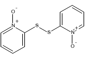 2,2'-DITHIOBIS(PYRIDINE-N-OXIDE), 97 structure, CAS 3696-28-4