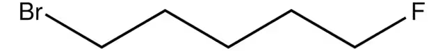 1-Bromo-5-fluoropentane structure, CAS 407-97-6