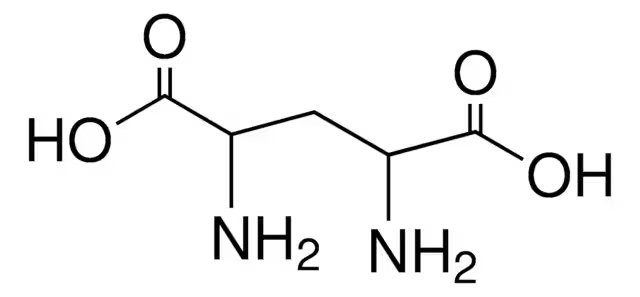 DL-2,4-Diaminoglutaric acid structure, CAS 1421-04-1