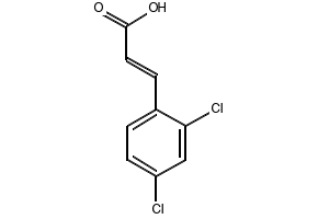 TRANS-2,4-DICHLOROCINNAMIC ACID structure, CAS 1201-99-6
