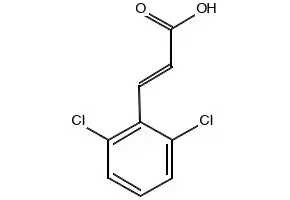 2,6-Dichlorocinnamic Acid structure, CAS 5345-89-1
