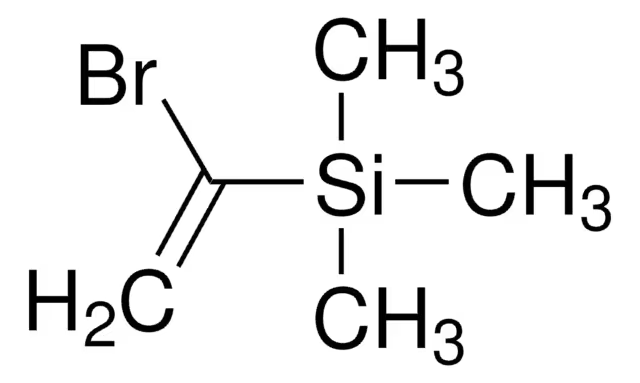 (1-BROMOVINYL)TRIMETHYLSILANE structure, CAS 13683-41-5