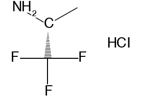 (R)-2-AMINO-1,1,1-TRIFLUOROPROPANE HYDROCHLORIDE structure, CAS 177469-12-4