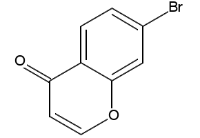 7-bromo-4H-chromen-4-one structure, CAS 168759-60-2