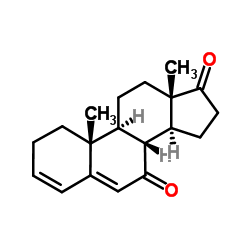 Androsta-3,5-diene-7,17-dione structure, CAS 1420-49-1
