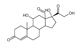 18-Oxocortisol structure, CAS 2410-60-8