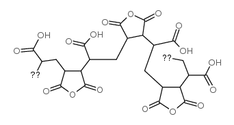 Poly(maleicanhydride-acrylicacidcopolymer) structure, CAS 26677-99-6