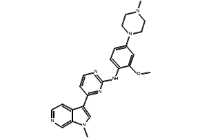 4-(5-Chloro-1-isopropyl-1H-pyrrolo[2,3-c]pyridin-3-yl)pyrimidin-2-amine structure, CAS 1221153-82-7