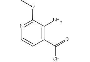 3-amino-2-methoxyisonicotinic acid structure, CAS 870997-81-2