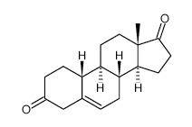 19-nor-5-androstene-3,17-dione structure, CAS 19289-77-1