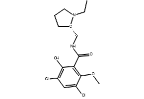 S(-)-RACLOPRIDE L-TARTRATE structure, CAS 84225-95-6
