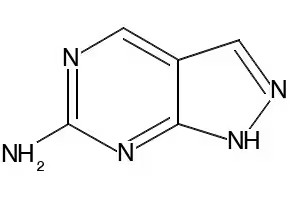 1H-Pyrazolo[3,4-d]pyrimidin-6-amine (9CI) structure, CAS 287177-82-6