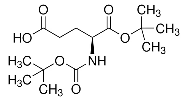 Boc-L-glutamic acid 1-tert-butyl ester structure, CAS 24277- 39-2