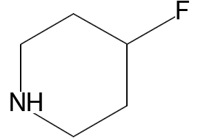 4-FLUOROPIPERIDINE structure, CAS 78197-27-0