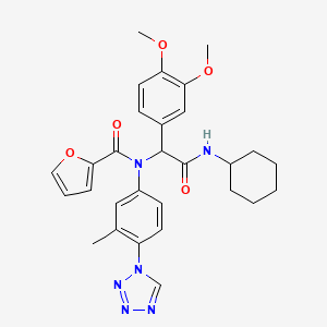 2,3,5,6-Tetrachloro-4-pyridinecarboxaldehyde structure, CAS 68054-26-2