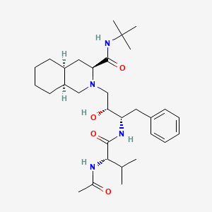 N-(Hydroxyethyl)piperazine-N'-2-hydroxypropanesulfonic acid structure, CAS 68399-78-0