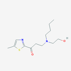 (1-Hydroxy-2,4,4-trimethylpentan-3-yl) 2-methylpropanoate structure, CAS 74367-33-2