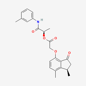 Potassium dibenzyl phosphate structure, CAS 78543-37-0