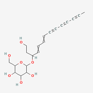 2-(4-Chloromethylphenyl)-5-methyl-1,3,4-oxadiazole structure, CAS 79383-00-9
